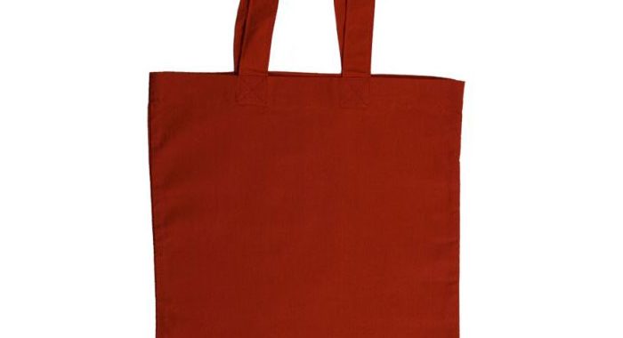 Czerwona torba ekologiczna